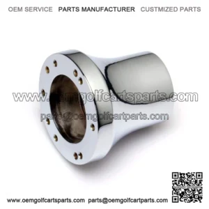 Chrome Golf Cart Steering Wheel Hub Adapter for Club Car Precedent 5 Hole 6 Hole