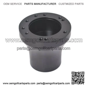 Steering Wheel Hub Adapter For EZ-GO TXT / RXV Golf Cart 5 Hole 6 Hole Black