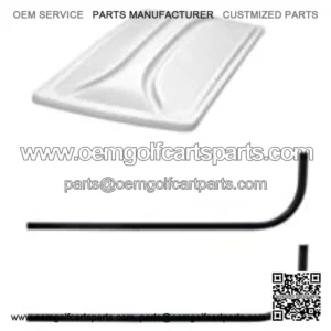 3G Universal 80" Golf Cart Roof Kit- White for EZGO RXV Golf Carts 2008+