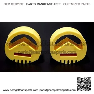 JSP Manufacturing 2 Pack of Club Car Gas Golf Cart 1984-up Rubber Snubber Engine Noise Vibration Dampener 1025403-01 Motor Mount