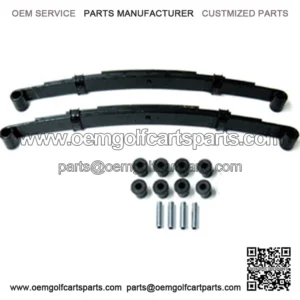 EZ-GO Heavy Duty Rear Leaf Springs Kit 4-Leaf (Fits Gas 96-08, Electric 94+)