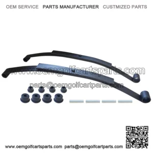 EZ-GO RXV Heavy Duty Rear Leaf Springs Kit - Dual Action (Fits 2008+)