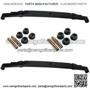Precedent Heavy Duty Rear Leaf Springs Set 4-Leaf (w/ Bushings) 4-leaf
