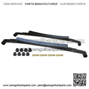 Precedent Heavy Duty Rear Leaf Springs Set (w/ Bushings) - Dual Action