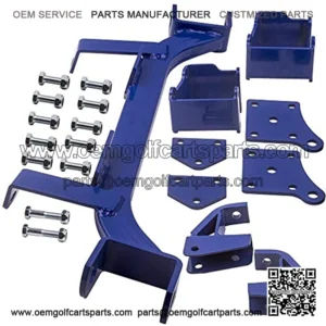 6" Drop Axle Lift Kits with Rear Seat Kit Arm Rest Set for Golf Cart Electric TXT Model 1994.5-2001.5