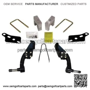 Club Car DS Golf Cart Gas/Electric Jakes 6'' Spindle Lift Kit 2003.5-Up