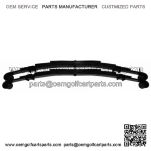 70506G01 Heavy Duty Rear Leaf Spring Set-2 Leaf 70506G01, Black