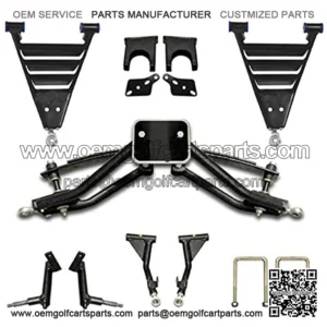 Club Car Precedent Lift Kit 4" A-Arm Heavy Duty 2004-up Golf Carts
