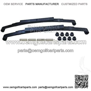 TXT Golf Cart Heavy Duty Dual Action Rear Leaf Spring Set 1995-Up