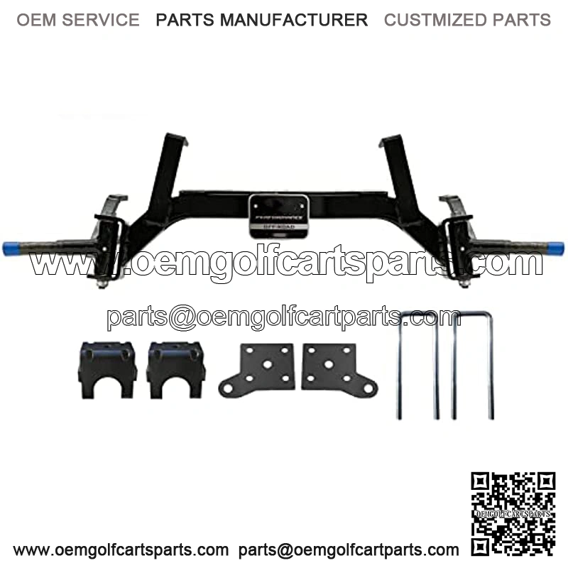 ProFormX 5 inch Drop Axle Golf Cart Lift Kit fits EZGO TXT , also fits TXT T-48/Freedom and Valor 2001.5 - 2020. Includes Spindles. Fits Gas and Electric. Comes with Industry Leading