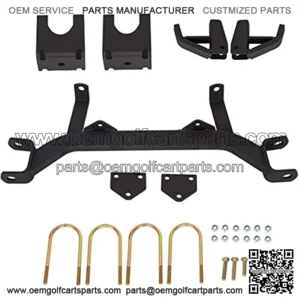 5" Axle Golf Cart Lift Kit Compatible with 1994-2001.5 EZGO TXT/Medalist Gas Models