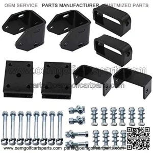 4" Block Golf Cart Lift Kit For EZGO 1994.5-2001.5 Gas TXT/Medalist Model
