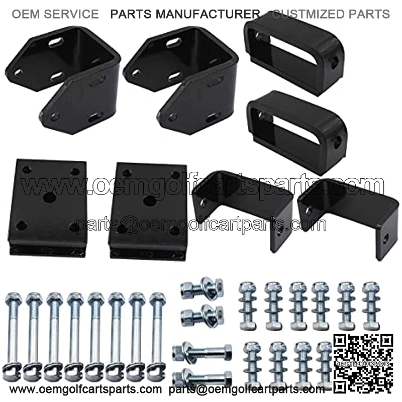 4" Block Golf Cart Lift Kit For EZGO 1994.5-2001.5 Gas TXT/Medalist Model