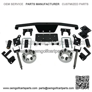 4" Spindle Extension Lift Kit for Club Car DS (1982-2010) Golf Cart