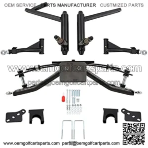 Golf Cart Lift kits for Club Car DS 2004.5-up Electric or Gas??6 inch Heavy Duty A-Arm Lift Kit Match with Tires Below 23" (Club car DS)