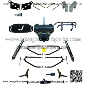 Club Car Precedent (04-Up Golf Cart) Long Travel Lift Kit with Front Independent Suspension