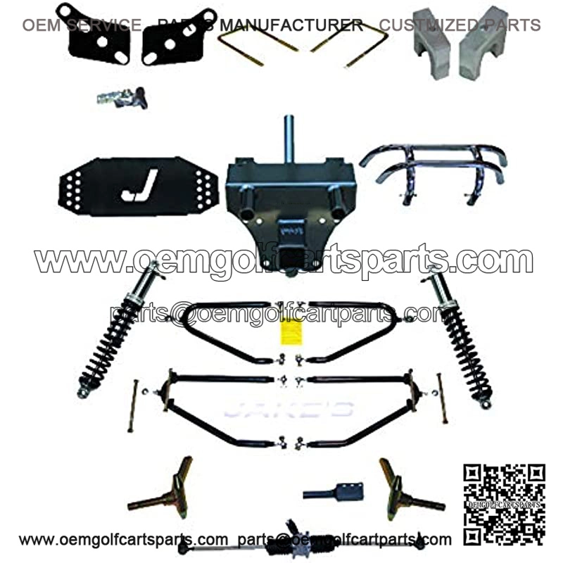 Club Car Precedent (04-Up Golf Cart) Long Travel Lift Kit with Front Independent Suspension