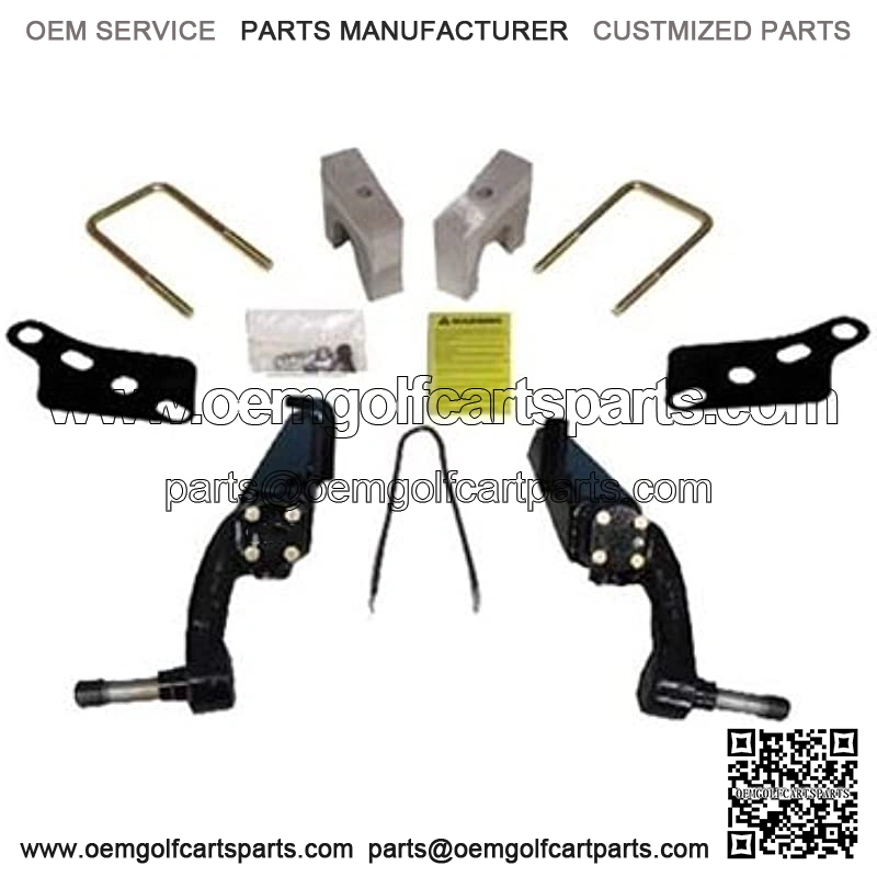 Club Car DS Golf Cart Gas/Electric 6" Spindle Lift Kit 2003.5-Up