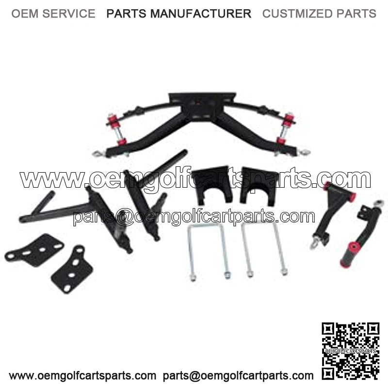 6" Double A-Arm Golf Cart Lift Kit for Club Car DS Gas/Electric 2004.5-Up