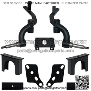 Lift Kit, 3" Drop Spindle, Club Car DS Gas & Electric 03.5+