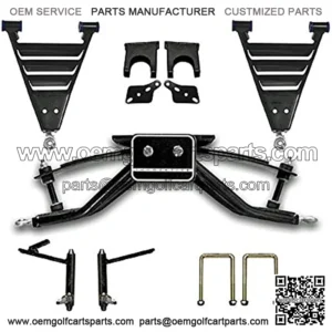 Heavy Duty 6" A-Arm Lift Kit Club Car DS Cart 2004.5-2014 (Plastic Caps)