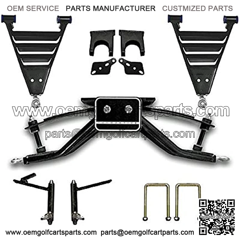Heavy Duty 6" A-Arm Lift Kit Club Car DS Cart 2004.5-2014 (Plastic Caps)
