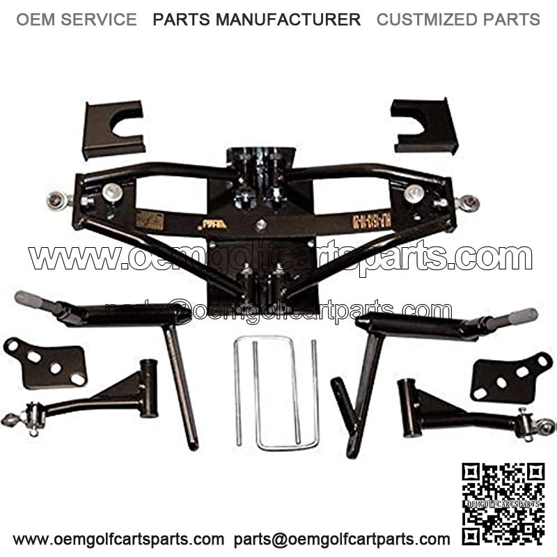 3G A-Arm Deluxe 6" Lift Kit for Club Car DS Golf Carts- fits 1984-2003