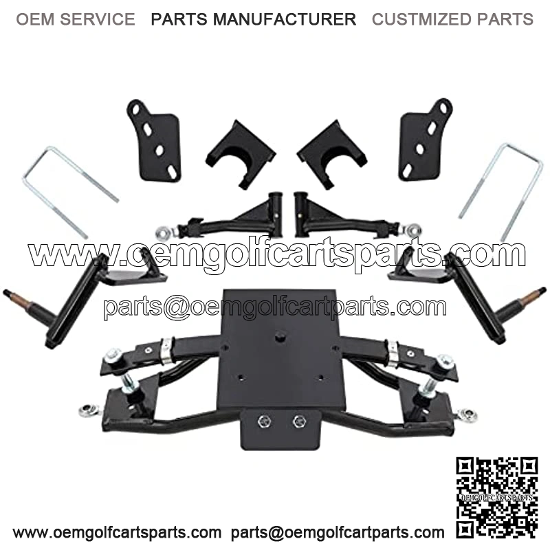 Double A-Arm 6" Lift Kit for Club Car DS Golf Carts Gas & Electric (Fits 2004-Up)