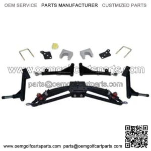 Revenge Golf Cart Parts & Accessories BMF 6" Club Car Precedent A-ARM Lift Kit for Gas and Electric - Heavy Duty