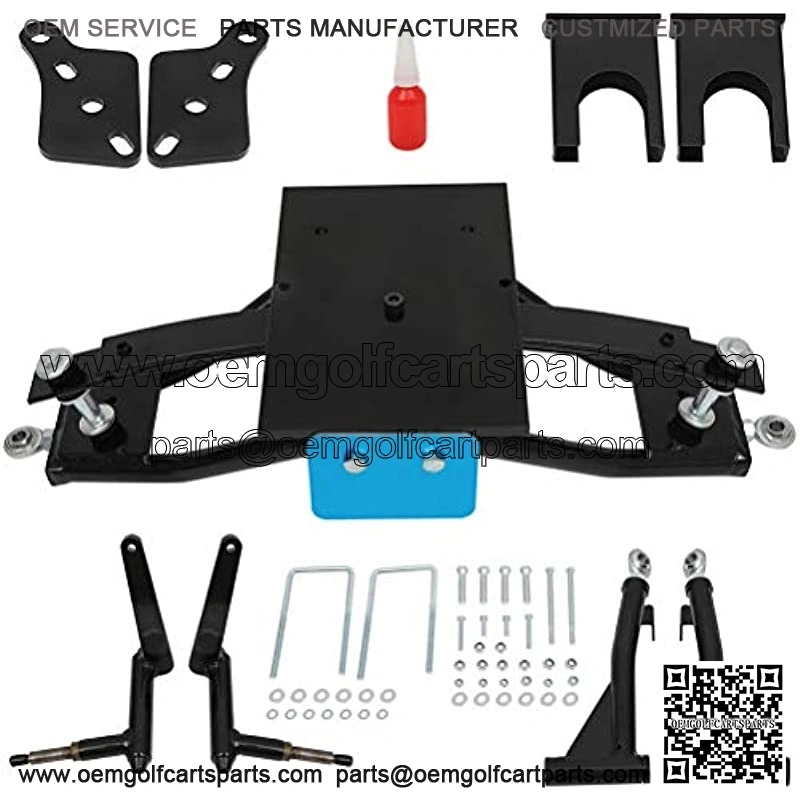 Front 6" Double A-Arm Lift Kit for Club Car DS Golf Cart 1982-2001 Heavy Duty,2003-2014 Electric/Gas NEW Model