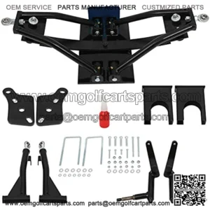 Front 6" Double A-Arm Lift Kit for Club Car DS Golf Cart 1982-2003 Electric/Gas, Best for Club Car Lift Kit Strength Steel