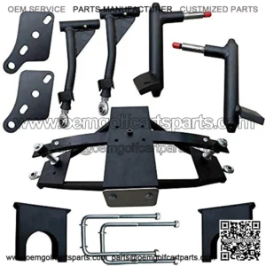Auto Express 6" Double A-Arm Lift Kit for Club Car Golf Cart Precedent 2004+ Electric and Gas
