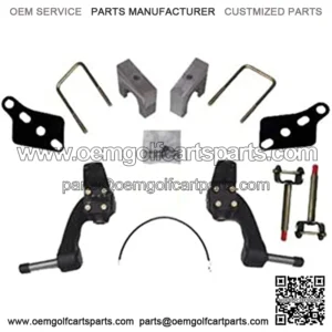 6" Spindle Golf Cart Lift Kit for Club Car Precedent Golf Cart 2004-Up