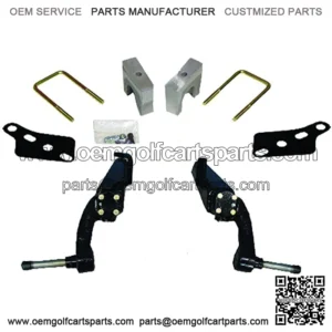 6" Spindle Golf Cart Lift Kit for Club Car DS Elec 1984-03, Gas 1996.5-03