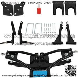 6 for Club Car DS Heavy Duty Double A-Arm Lift Kit for 1982-2014 Gas & Electric Golf Cart Front & Rear Lift Kit for Club Car DS Lift Kit