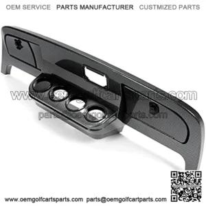 Golf Cart Dash Compatible with 1994-2013 EZGO Medalist/TXT Carbon Fiber Style