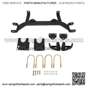 5" Drop Axle Lift Kit for EZGO Golf Cart 1994 - 2001.5 Electric TXT Medalist Gas