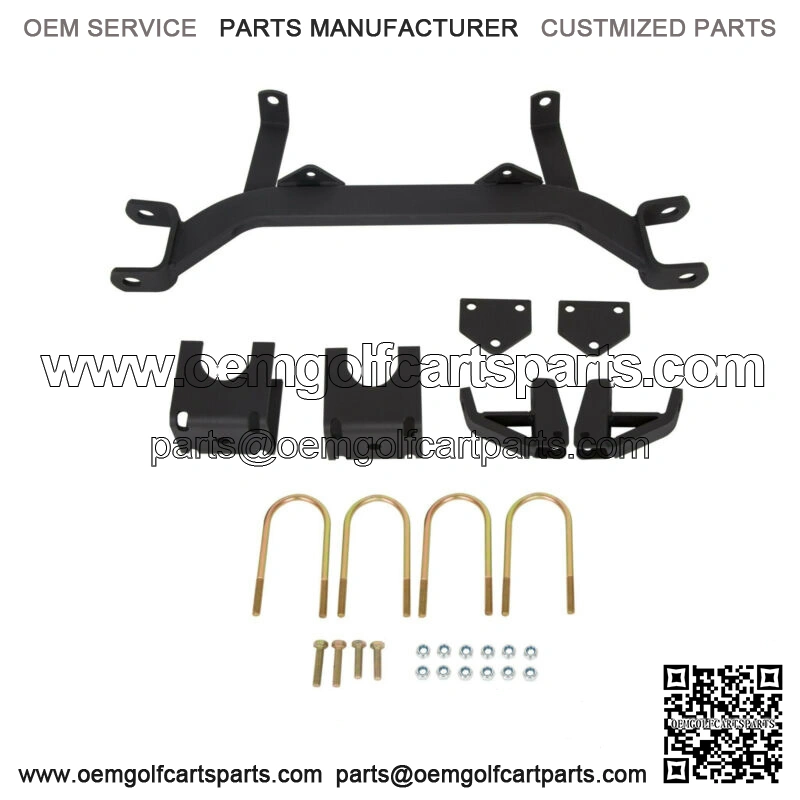 5" Drop Axle Golf Cart Lift Kit For 1994-2001.5 EZGO TXT/Medalist Gas Models