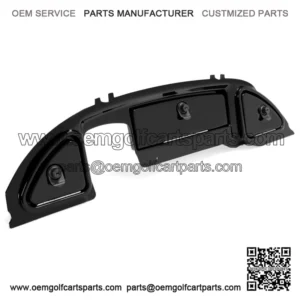 Dash Cover For 2008.5-Up Golf Cart Club Car Precedent Tempo Onward Black
