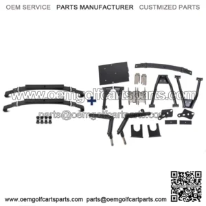 For 1982-2003 Club Car DS Golf Cart 6" A-Arm Lift Kit & Rear Leaf Springs
