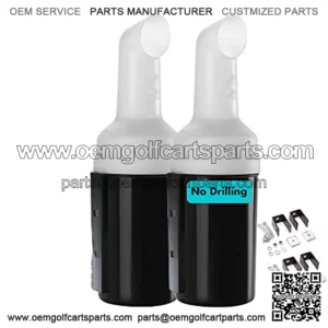 Golf Cart No Drilling Needed Sand Bottle Universal for EZ-GO Club Car Yamaha, Divot Filler Sand Bottle,Large Capacity and Easy to Install