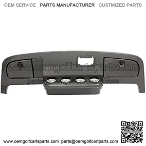 EZGO TXT Golf Cart Carbon Fiber Dash Cover Assembly with Locking Doors | Compatible with TXT (94-13) & Medalist (94-96) Models