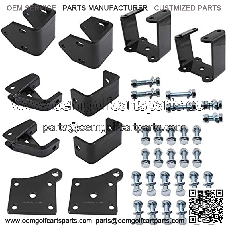 EZGO Golf Cart Electric TXT/Medalist 4" Block Golf Cart Lift Kit 1994.5-2001.5 by LAFORMO