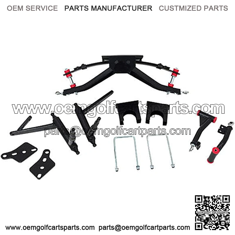 6" Double A-Arm Golf Cart Lift Kit for Club Car DS Gas/Electric 1982-2003.5