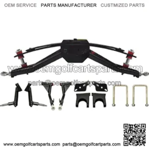 6" Double A-Arm Golf Cart Lift Kit for Club Car Precedent Gas/Elec 2004-Up