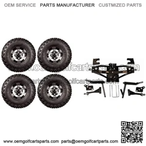 3G Lift Kit Combo with 10" Colossus for Club Car DS Golf Carts 1984 to 2003
