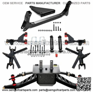 King XD 4" Golf Cart Lift Kit for Yamaha G29/Drive/Drive2 with Solid Axle