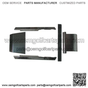 EZGO TXT Golf Cart Diamond Plate Accessories Kit 1995-2013