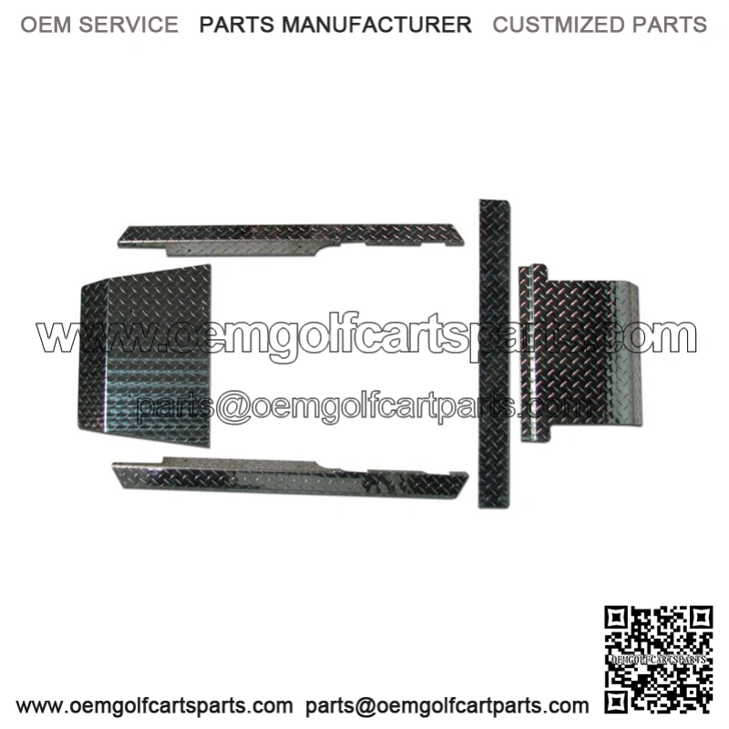 EZGO TXT Golf Cart Diamond Plate Accessories Kit 1995-2013