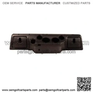 Club Car DS Golf Cart Black Dash Cover Kit - Fits 1982 and Up